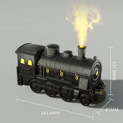 Mini Train Oil Diffuser – USB Humidifier with Light & Remote