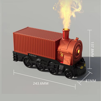 Mini Train Oil Diffuser – USB Humidifier with Light & Remote